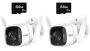 TP-link Tapo C320WS With 64GB Micro-sd Outdoor Security Wi-fi Camera Dual-pack