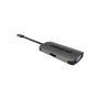 Volkano X Core Video Series USB Type C To HDMI + Vga Converter 10CM Charcoal