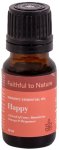Faithful To Nature Ftn Happy Organic Essential Oil Blend