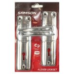 Samson 2 Lever Lockset Chrome Plated