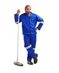Polycotton Two Piece Hybrid Royal Blue Conti Suits With Reflective Tape