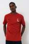 Graphic Oversized T-Shirt - XL / Red