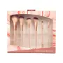 Eyeshadow Brush Set Metallic Rose 6PCS