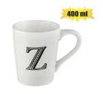 Mug Daily Tall Letter Z 400ML Marketplace Brits Bros