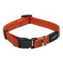 Rogz Utility Small 11mm Nitelife Dog Collar - Orange Reflective