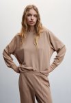 Sweatshirt Pique - Light Beige