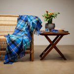 Piccolo - Patterson Old Royal turquoise - 110 X 130 Cm