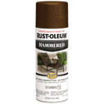 Rust-oleum Stops Rust Hammered Enamel - 340G - Brown