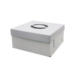 Box & Lid Window Corrugated 10 Inch