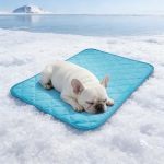 Chvoulto Dog Cooling Mat For Summer: Outdoor Dog Cooling Pad Washable Cooling Mat For Dogs Cooling Dog Bed For Kennel Waterproof