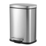 Casa 5L Modena Steel Pedal Bin Stainless Steel