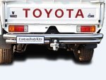 Toyota LandCruiser 70&79 Series 2007-2023+ Rear Step Stainless & Towbar Asb