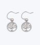 Tree Of Life 925 Sterling Silver Drop And Dangle EARRINGS-371