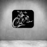 Motorcycle 3 - Matt Black L 600 X H 600MM