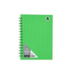 A5 Wirobook 80PG Neon Green