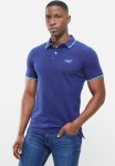 Poolside Pique Short Sleeve Polo - Navy
