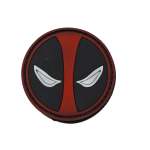 Deadpool Mask Pvc Tactical Morale Patch Hook Backed