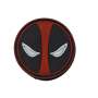 Deadpool Mask Pvc Tactical Morale Patch Hook Backed