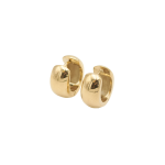 Chunky MINI Gold Hoop Earrings - Gold
