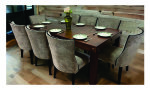 Viking 9PCE Dining Room Suite With Nala Barrel Back Chairs