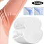 50pcs Disposable Underarm Sweat Pads - Odor Control Non-Woven Fabric Invisible Armpit Guards