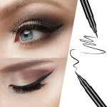 Long-lasting Black Liquid Eyeliner Pen Waterproof Sweatproof Oil Proof Smudge Proof Fast Drying Eyeliner Pencil For Beautiful Ey