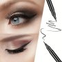 Long-Lasting Black Liquid Eyeliner Pen Waterproof Sweatproof Oil Proof Smudge Proof Fast Drying Eyeliner Pencil For Beautiful Eye Makeup