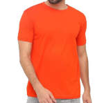 Polyester Lycra Rice Knit T-Shirt Ideal For Summer - White 3XL