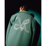 Melton Jacket In Sage - XL