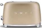 Smeg Matte Champagne Retro 2 Slice Toaster - TSF01CHMSA