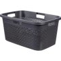 Curver Terrazzo Laundry Basket Black