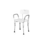 Shower Chair With Backrest And Armrest