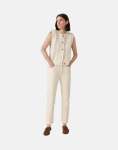 Levi's 501 Crop Spacey Brown Rice Jeans - W46 L34 Brown