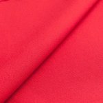 Mini Matt Plain Red Fabric