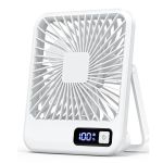 5-SPEED 180 Foldable Desktop Suspension Fan Usb-c Rechargeable