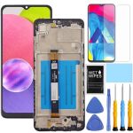 Ztooyo For Samsung Galaxy A03S A037U Us Version Screen Replacement With Frame For Samsung A03S A037U A037U1 Screen Replacement L