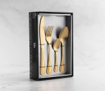 Cutlery 16PC Antique Gold