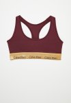 Calvin Klein Unlined Bralette - Tawny Port