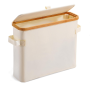 Bamboo Toilet Paper Storage Toilet Paper Stand With Bamboo Lid For Restroom