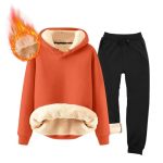 WENKOMG1 Sweatsuit Joggers Casual Athletic 2 Piece Running Jogging Sport Suit Sets Mens Comfy Clothing Ch Ndal Hombre 3XL Orange