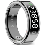 Volkano Ring Series Ring Pro Smart Ring With Charging Case – 20.7MM