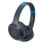 Audio-technica Wireless On-ear Headphones With Built-in MIC Blue