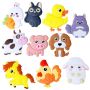 10PCS Kids Fridge Magnets Cute Farm Animal Magnets For Toddlers Baby Gift