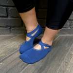Ballerina Closed Toe With Elastic Cross-over Timeless Teal