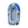 Sixrun Inflatable Boat Thickened Pvc Material Kayak For Single Person With Folding Design For Hiking And Outdoor Activities 150CM 80KG Capacity