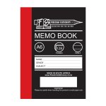 Memo Books 128P A6 Hard Covers Pack 10