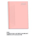 A4 Page A Day Diary Matt Lam 2027 Pink