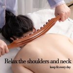1PC 20 Beads Massage Stick Can Relax The Whole Body Relax Muscles After Exercise Relieve Body Soreness And Fatigue Wooden Exerci