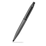 Sheaffer Vfm 9424 Matte Gray Ballpoint Pen With Matte Black Trim Premium Ballpen Gray
