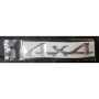 4X4 Gel Chrome Sticker